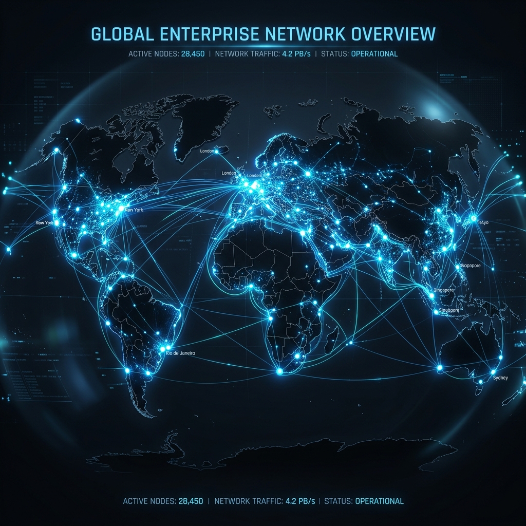 Global Network Map